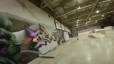 Bekijk hier hoe het skatepark eruit ziet